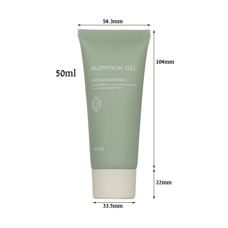 Luxury Liquid 30ml Small Concealer Cosmetic Cream Facial Clean Container Squeeze Hand Private Label Plastic