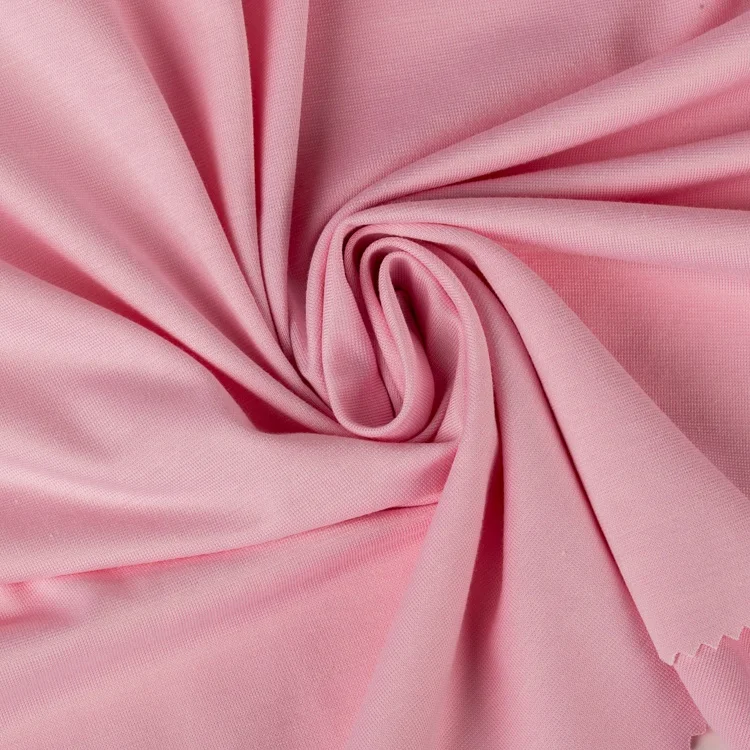  70 Bamboo Fiber 30 Nylon Single Jersey For Tshirt Sportswear Fabric Cool Touch