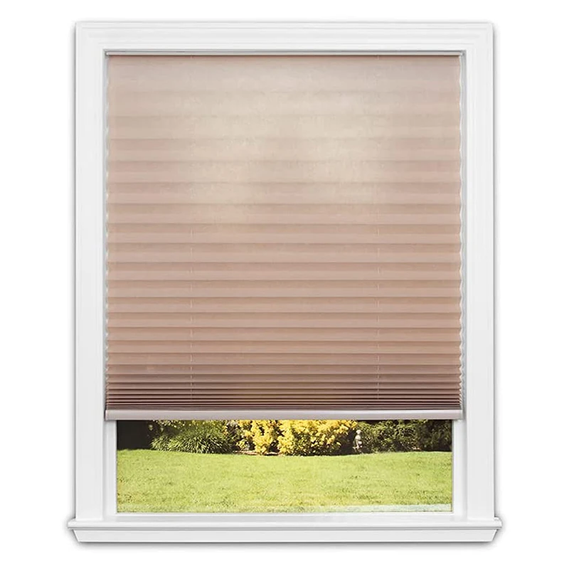 Cordless Cellular Honeycomb Blinds shades, Blackout Fabric Single Cell Pleated Window Blind Shade