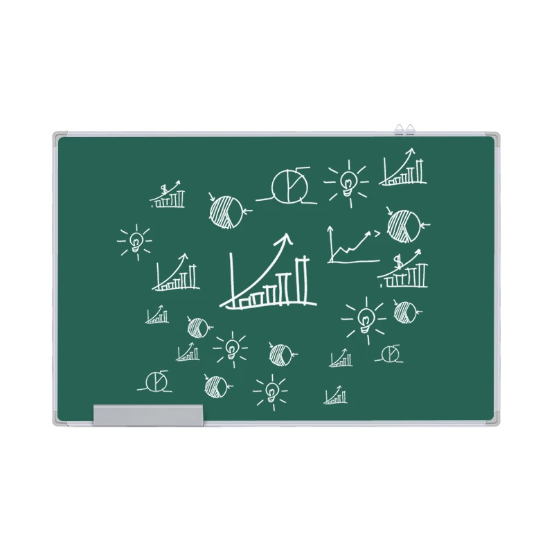 classroom use green board and white board