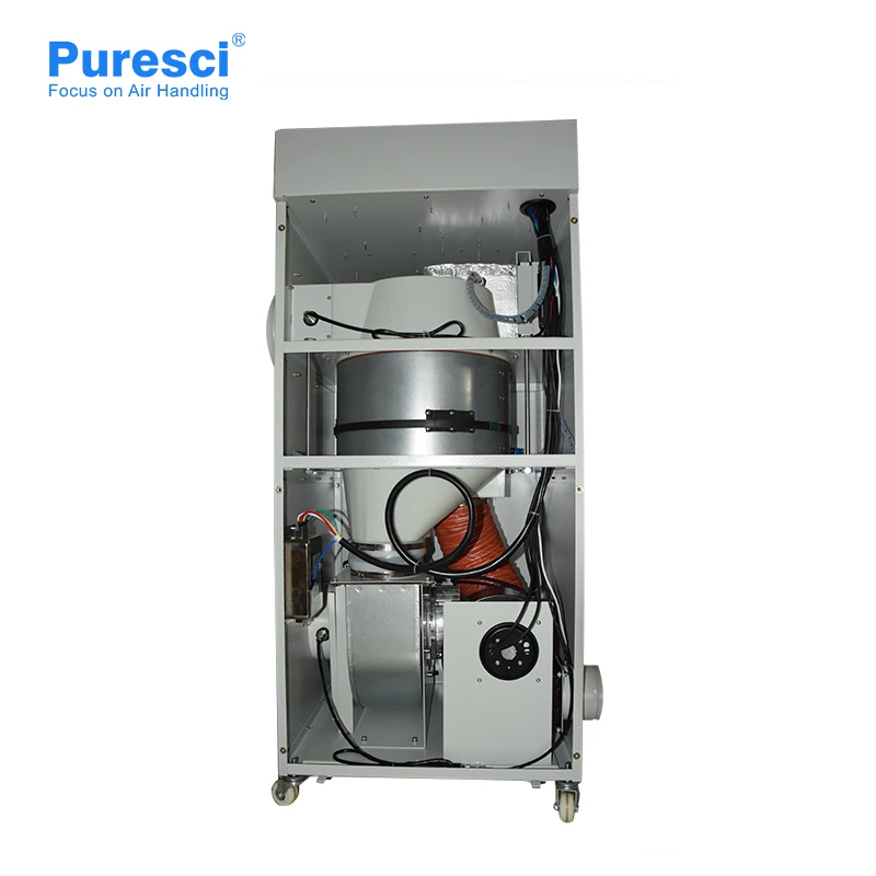 Energy Saving Cold Storage Frost-Free Industrial Adjustable Desiccant Dehumidifier High Energy Performance Ratio For Laboratory