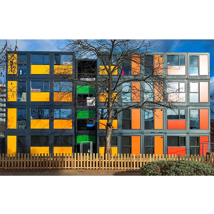 Extensible Waterproof Underground Two Story Container House luxury modular container housing prefab homes