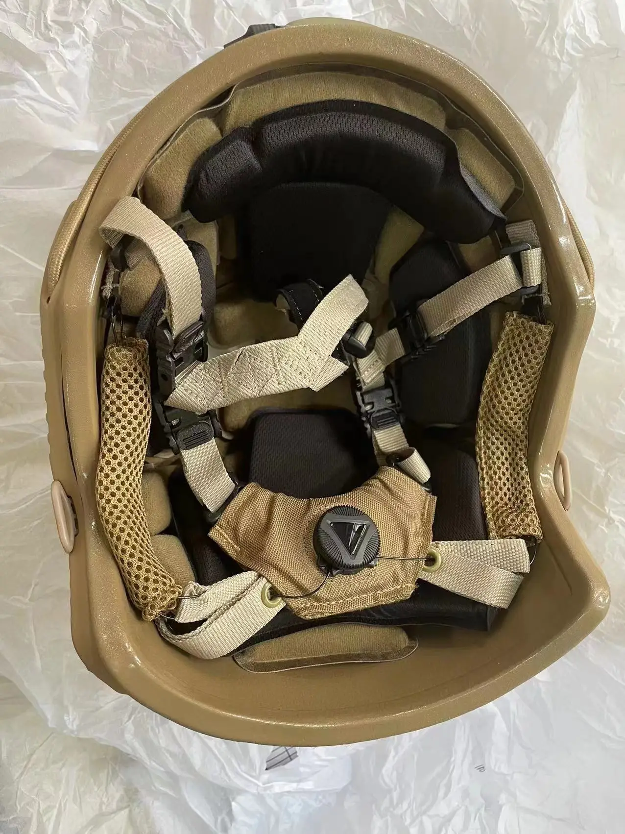 FAST Aramid ACH Mich 2000 PE OD Green Defense Tactical Coyote Tan Security Wendy Liner BOA Inside System Khaki Safety Helmet