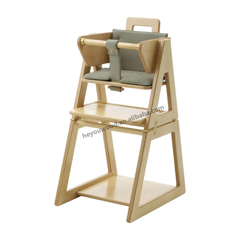 High chair kids dining Easily transformed into a play chair Child-friendly  in very high quality