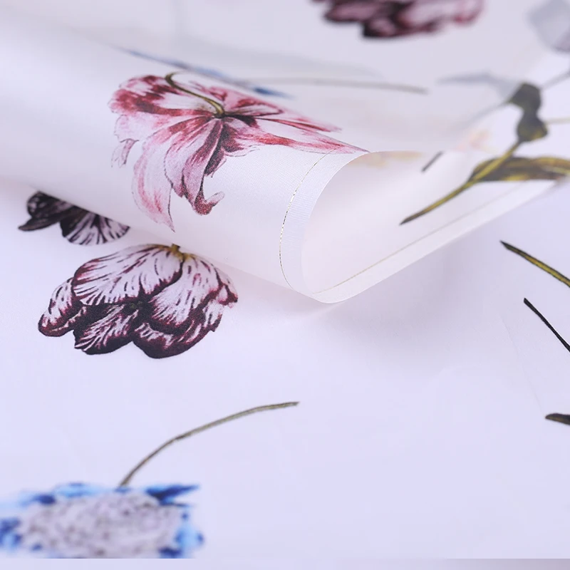 Stiff Natural Silk Organza Satin Digital Printing Fabric for Art Umbrella SuperSeptember