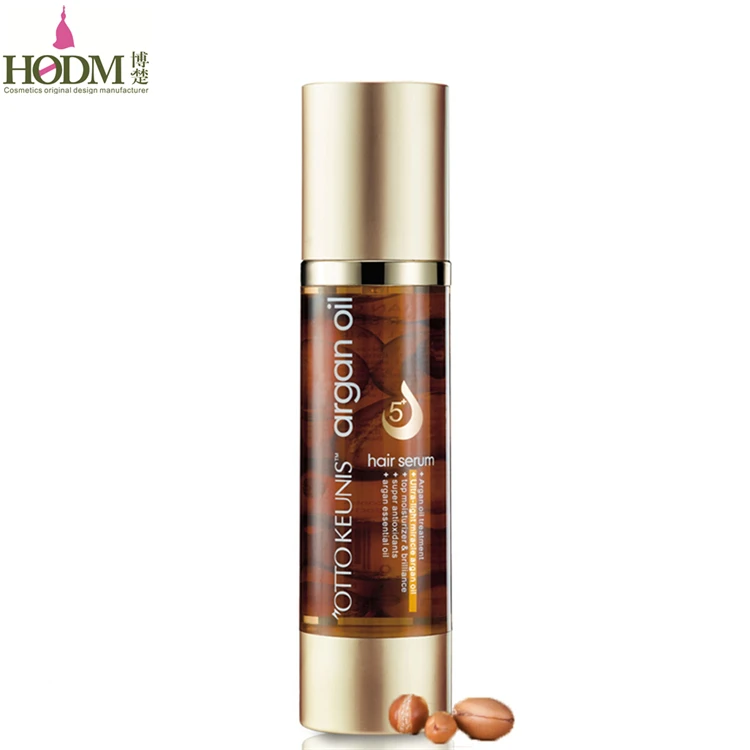 100ml Professional Moisturizing & Shine Argan Oil Best Hair Serum for Women Dry Frizzy Hair Custom Logo