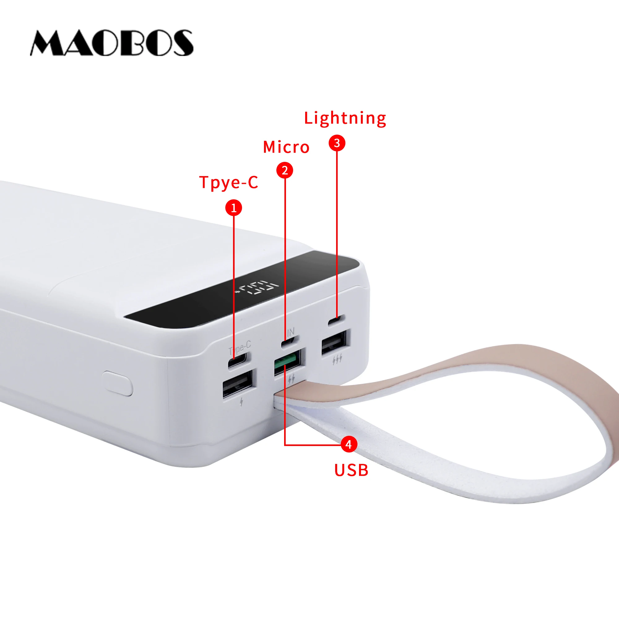 Factory ODM OEM Service 2 USB Portable Powerbanks External Solar Powerbank 40000mah Power Bank Solar