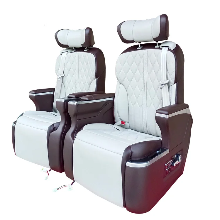 ST-HD Interior Modified electric vip luxury electric car seat with massage ventilated for lexus lx570 mercedes maybach vip hiace