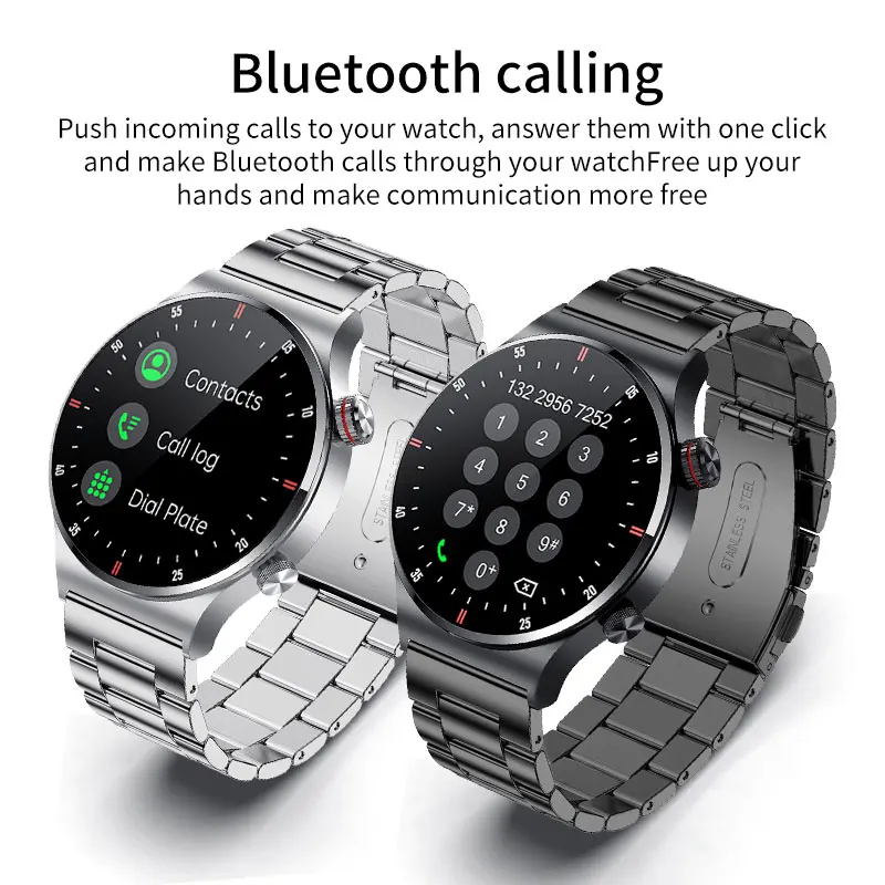 LIGE 2022 New Calling Smart watch Men Full Touch Screen Sports Fitness Watch is Suitable For Android ios Smartwatch