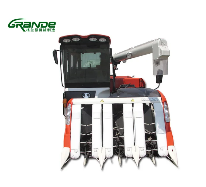 Used japan harvester second hand 112HP Kubota Paddy Rice Combine Harvester