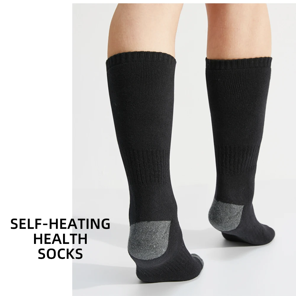 Soft Breathable Insulated Material 100% Modal Rechargeable Battery Mens Womens Operated Electric Heated Warm Fuzyy Socks