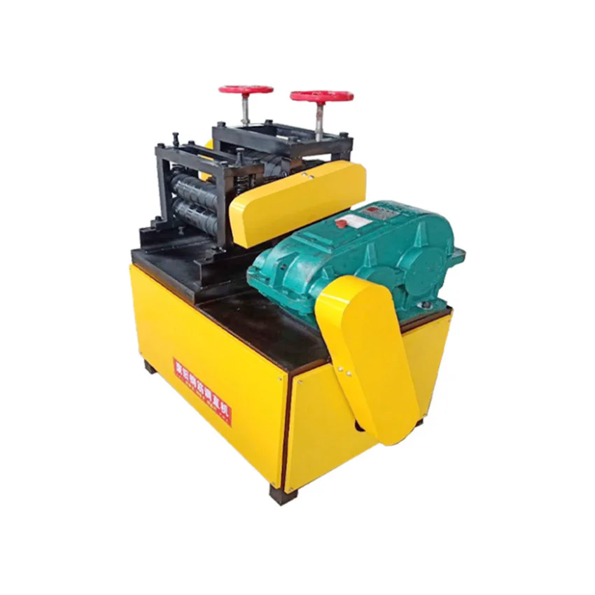 China Waste Round Bar Straightener Supply Scrap Bar Straightening Machine