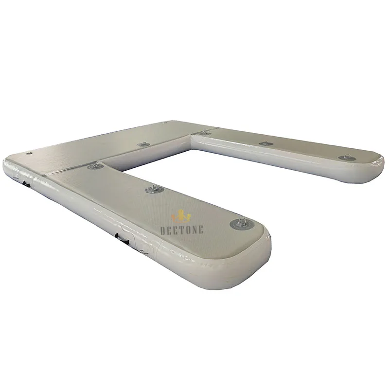 Drop Stitch DWF Inflatable Pontoon Floating Parking Dock Station E Jet Ski Dock Platform for Yacht Boat