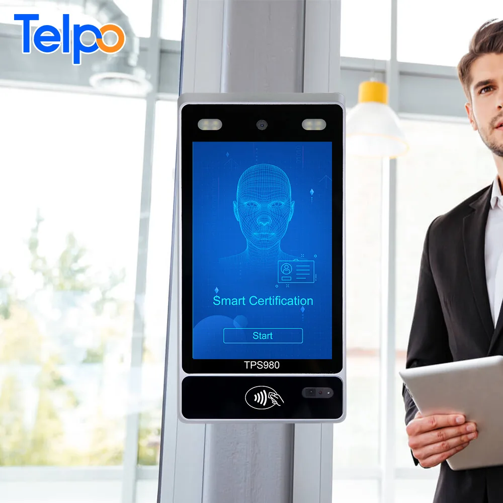  Telpo face support Smart 3D Camera Face Recognition Machine for Commercial Building Gate Access Control