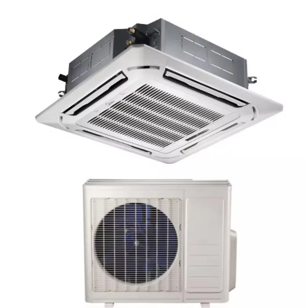 Room Inverter Chiller Water Type Hvac Cassette Fan Coil Unit Central System Mounted Air Conditioners Ac For Cassette Type Wall