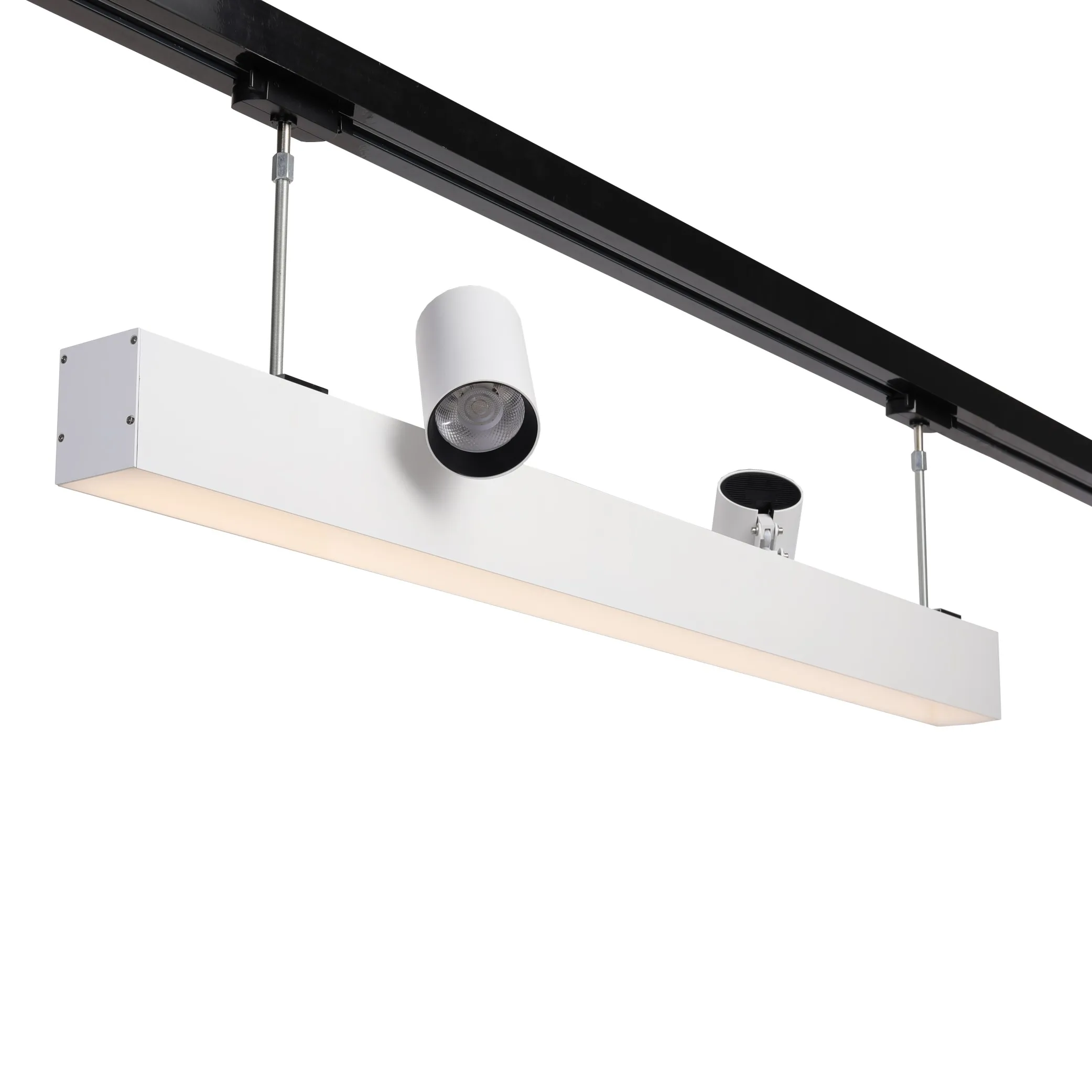Aluminium Three-wire LED Track light Commercial & supermarket Linear