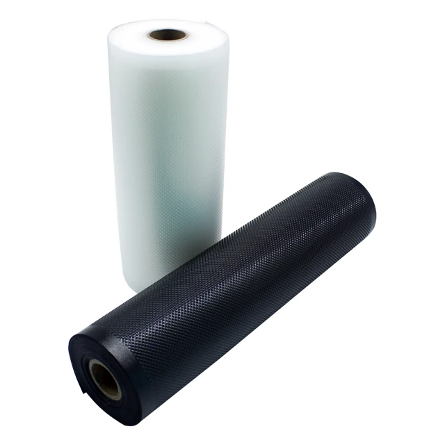 High Quality Plastic embossed vacuum roll texture vacuum sealer roll