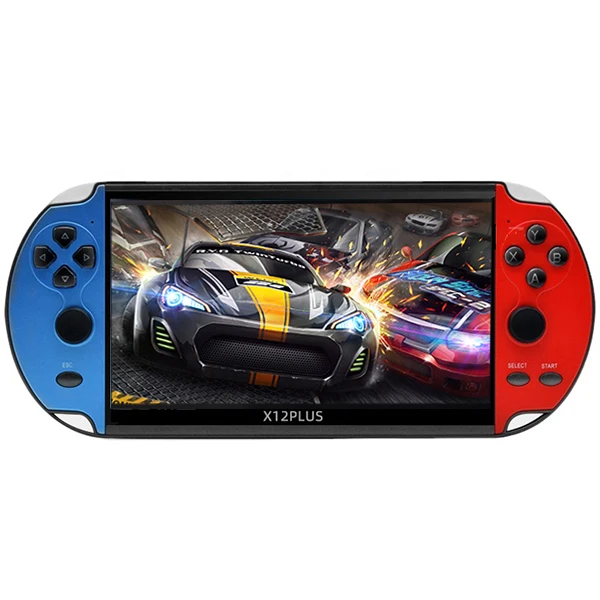 J X12 Plus портативная игровая консоль 7-дюймовый экран 128