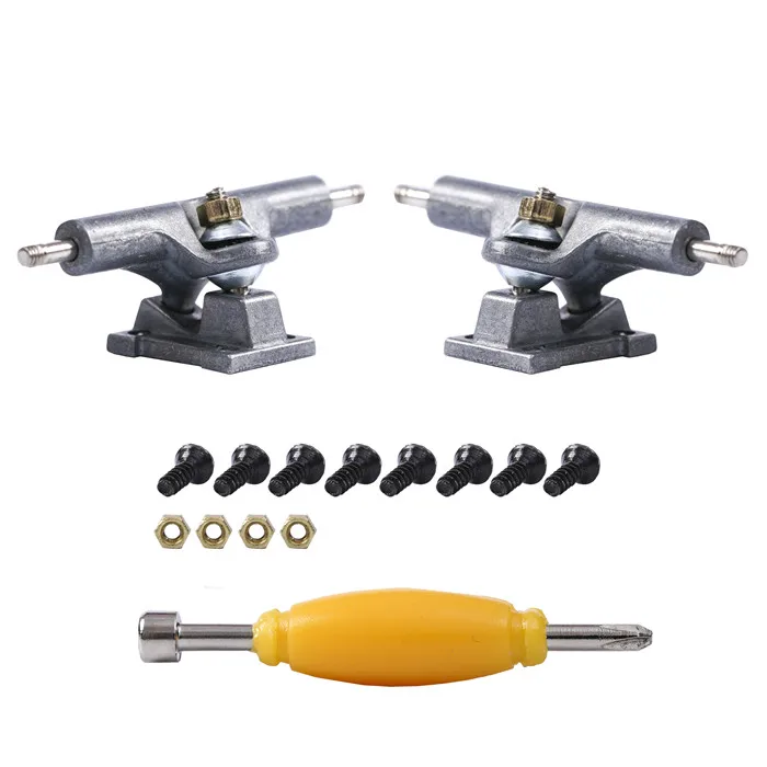 Wholesale Mini Skateboard Toy Fingerboard Heat Transfer Logo Plastic Finger Board