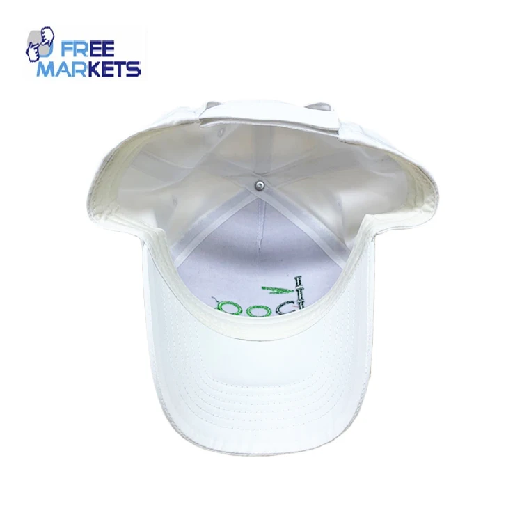 OEM eco friendly bamboo hats recycled PET fabric baseball cap RPET Hat