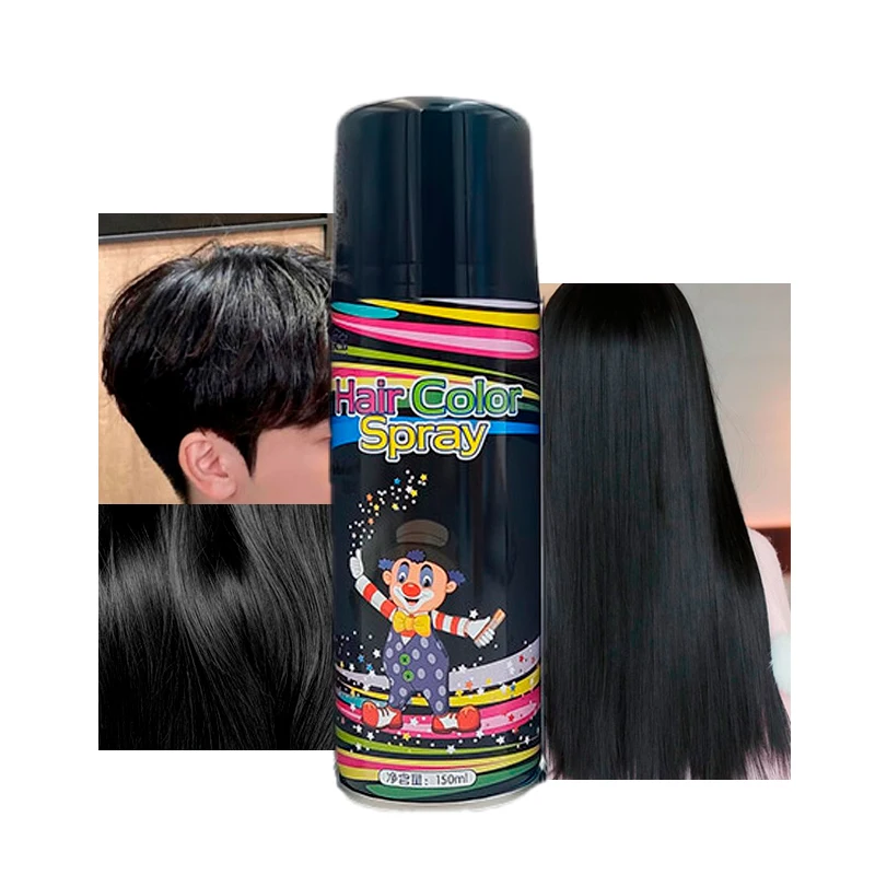 PENGWEI Supplier Customized Hair Color Products Holiday Party Temporary Retouching Hair Color Spray Hair Dye