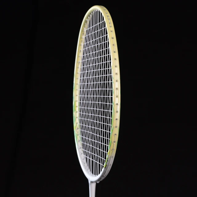 Full carbon with wood handle 4U 22~30LBS  badminton rackets
