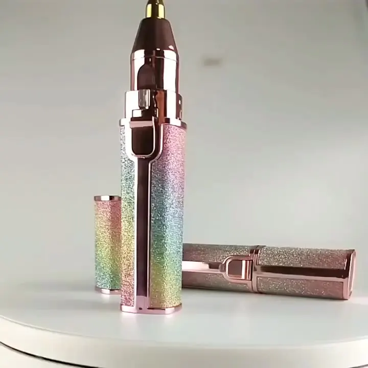 2021 Electric 2 in 1 Painless Eye Brow Epilator Eyebrow Trimmer Mini Shaver Razors Women depilator Portable Facial Hair Remover