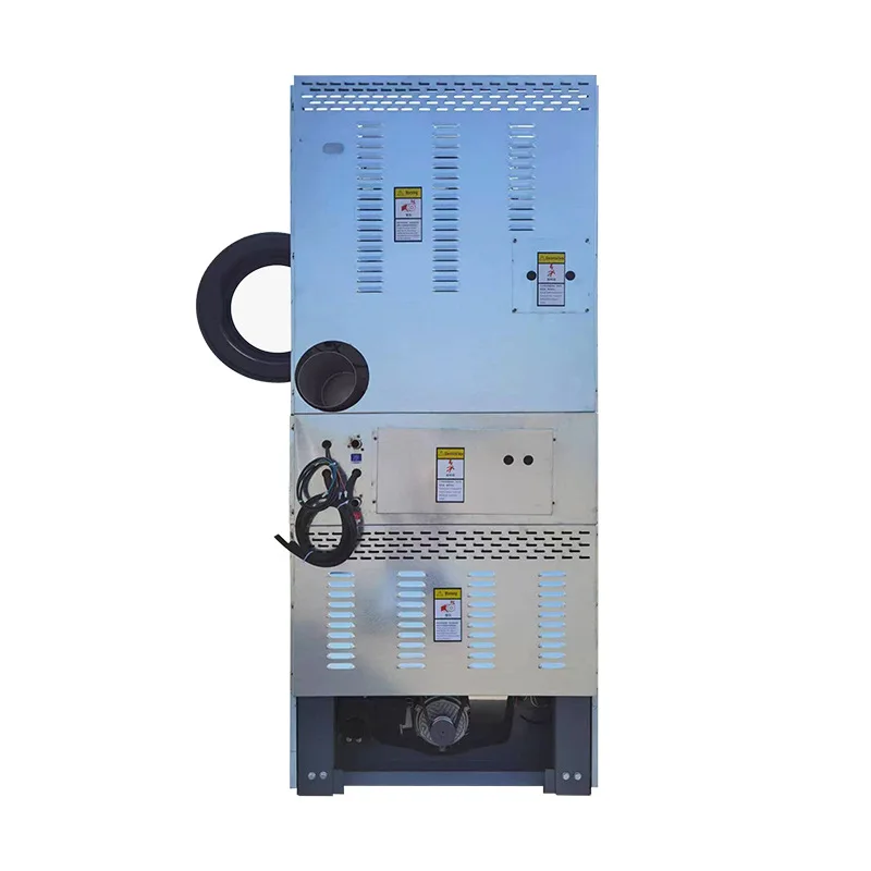 Commercial Self-service laundry equipments 12KG coin-operated Stack Dryer Combo washer for Hotel factory laundry Hospital