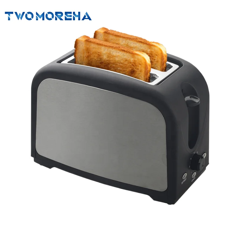 black color ss decoration electric toaster with defrost function tostadora sandwich toaster breakfast