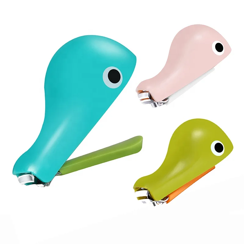 
Wholesale Baby Nail Clippers New born safty manicure Cartoon shape nail cutter 