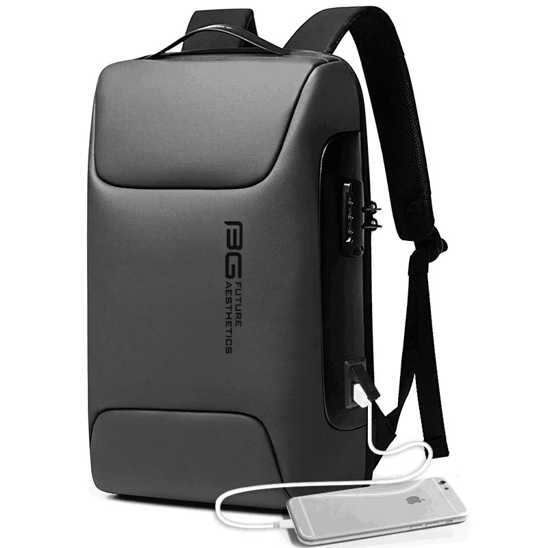 wholesale factory men business custom anti theft smart school bag waterproof travel laptop backpack bags with usb charging