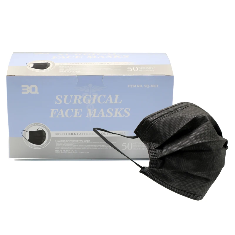 Sanqi Medical ASTM Level3 Нетканая ткань Masker 3-слойная маска для лица хирургическая одноразовая медицинская