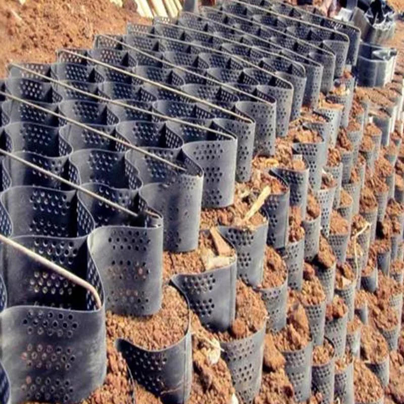 Земной щит хорошего качества HDPE Geocell для обработки канала wter под дорогой
