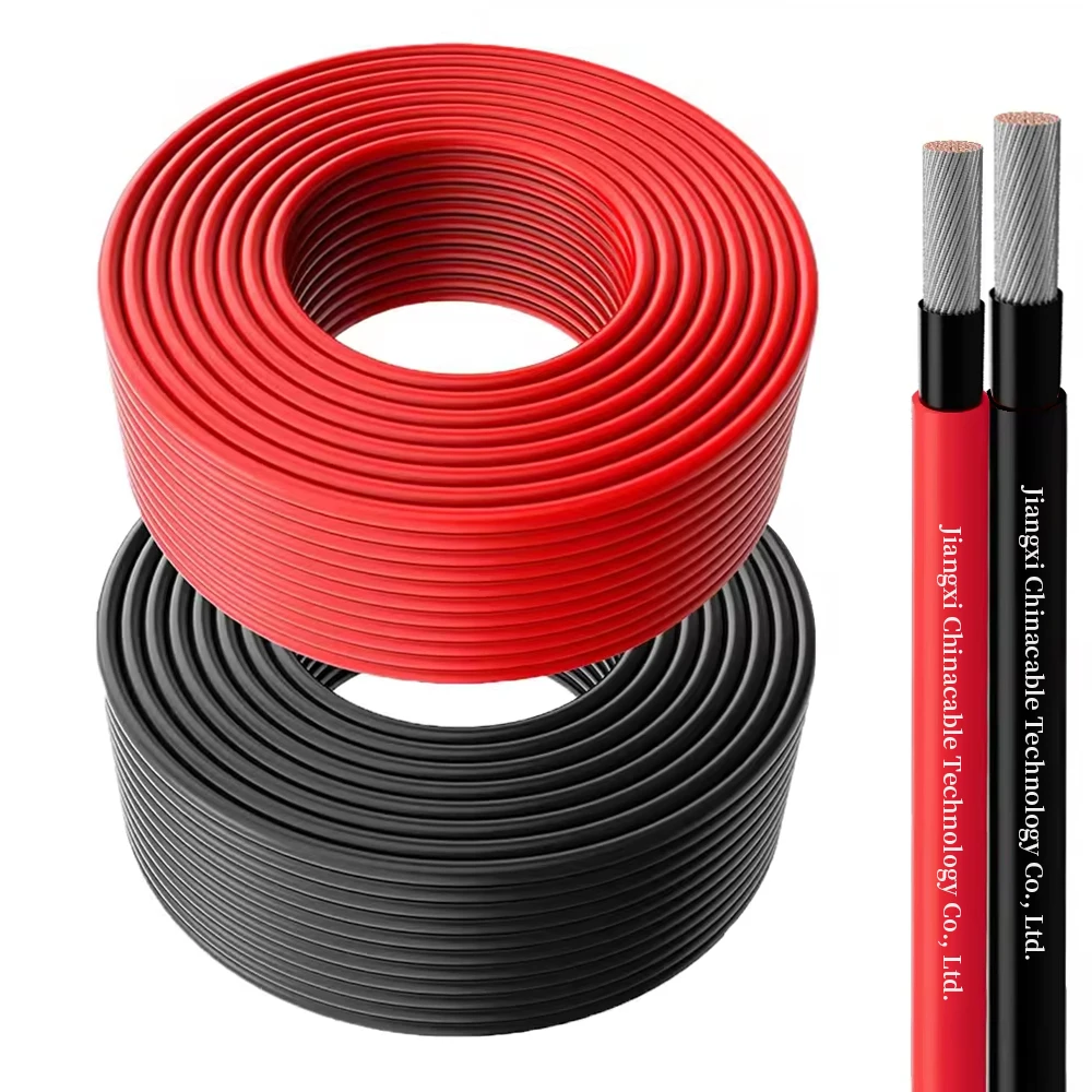 TUV Certification 2.5mm 4mm 6mm 8mm 10mm 16mm 25mm 35mm Photovoltaic Solar System Cable Wire