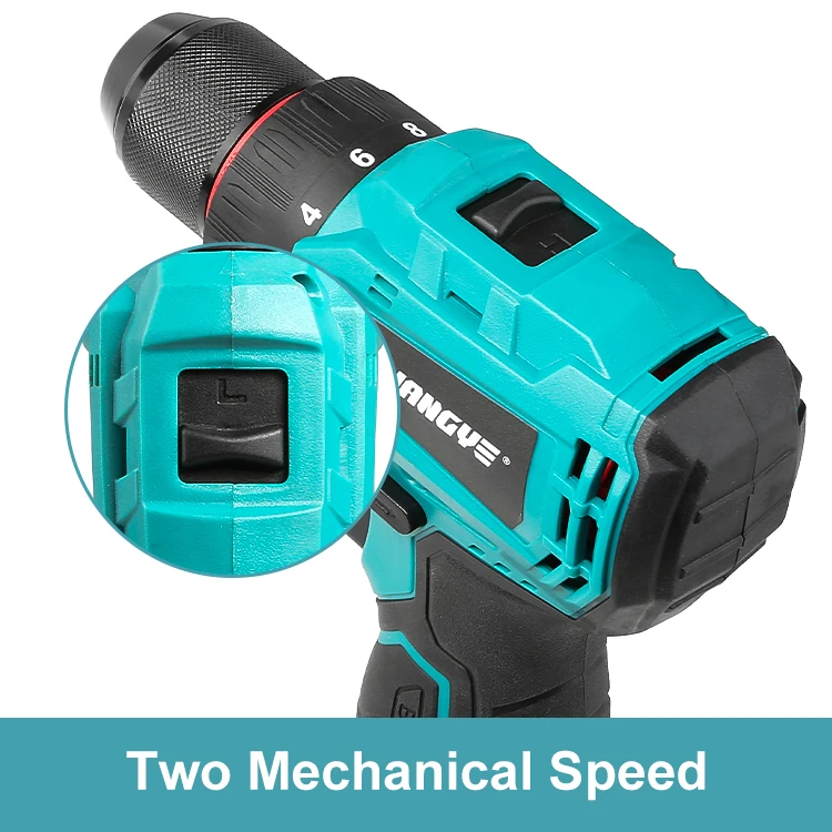 30NM Max. Torque Brushless 12V Professional Power Tool Rechargeable Hand Drill Lithium Cordless Drill Wireless Screwdriver
