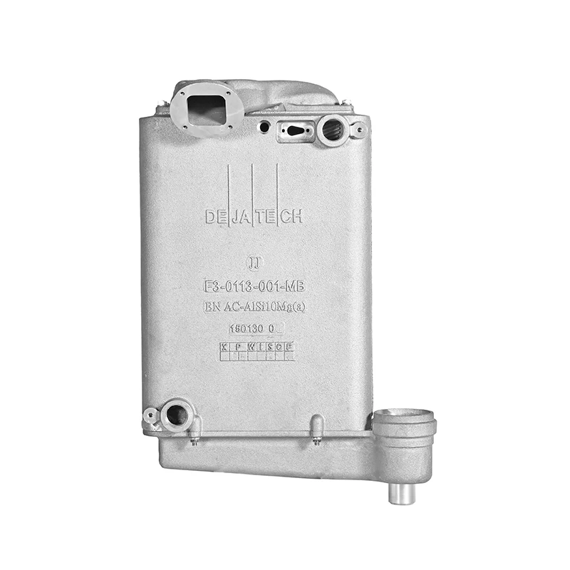 JJ 34KW OEM Foundry Precision Machining Aluminum Casting Condensing Heat Exchanger