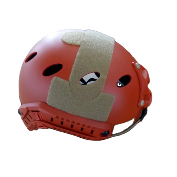 War Game Rescue Outdoor Active Paintball Head Protection Head Gear Orange Protection ABS Helmet