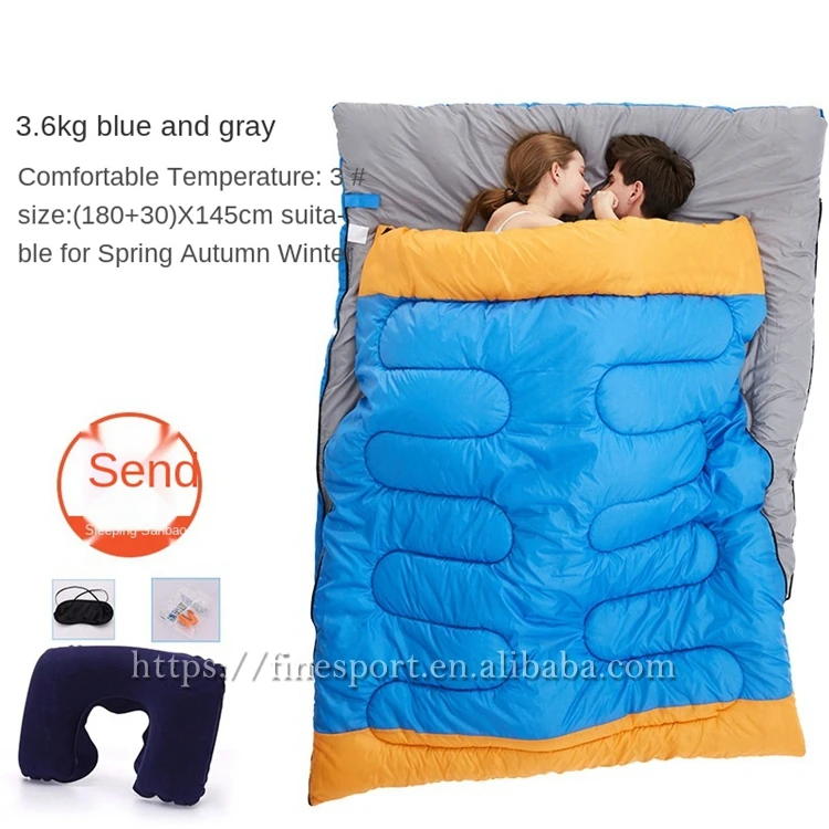  Hot Selling Inflatable Hunting Fishing Waterproof Portable Double Winter camping hiking Outdoor Sleeping