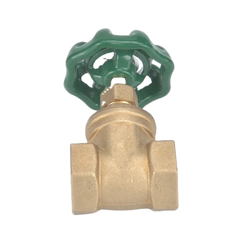 Made in China, brass gate valves with specifications of 1/2-4 inch thread NPT or BSP are suitable for various locations