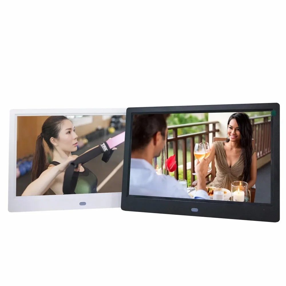 10 inch IPS screen picture player video player loop playback digital photo frame digital album support SD card or USB drive
