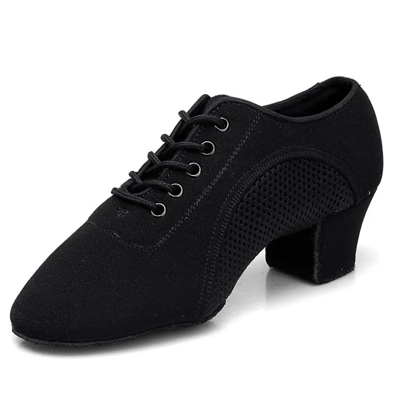 adult ballroom dance shoes Oxford cloth teacher Latin dance shoes