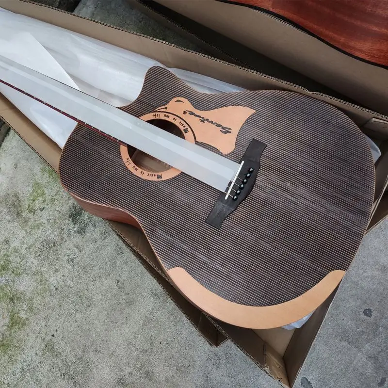 Flash sale electric acoustic guitar Factory High Grade Professional OEM Customized