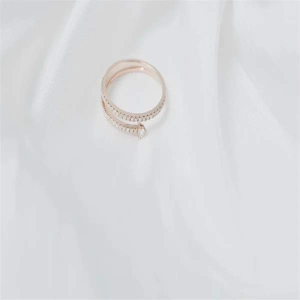 Wholesale Diamonds Rings Price Wedding Rings 18K Gold For Female Couple Ring For Lovers