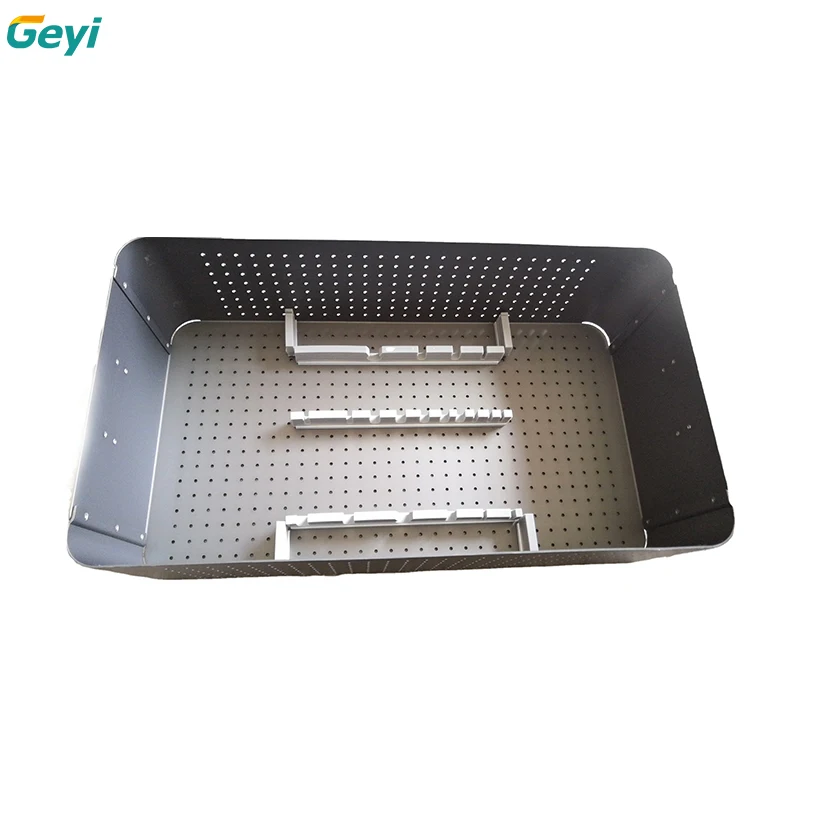 Алюминиевый стерилизационный контейнер разных размеров, контейнер для Лапароскопических Инструментов