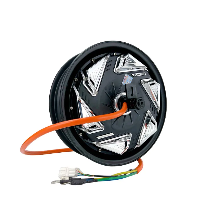 Профессиональный производитель QSMOTOR 12 дюймов 3000 Вт 205 V1 48V - 96V BLDC ступица мотороллер электродвигатели