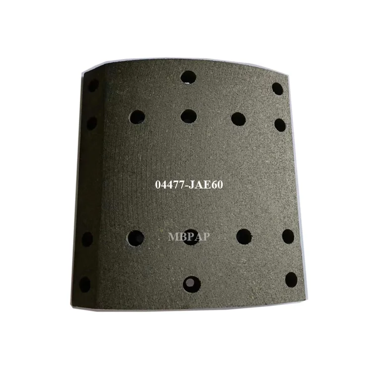 China Factory Manufacturing Hino Brake Lining 04477-JAE60 0447-JAE50 For Hino 500