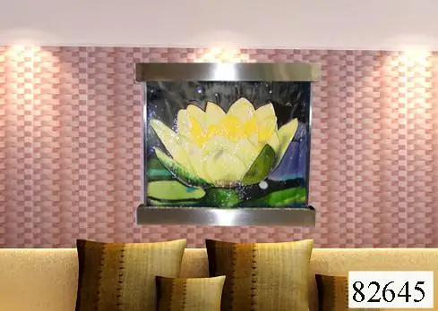 Flower Pot Wholesaler Chinese Style Vertical Waterfall Fountain Interior Decoration Waterscape Indoor Fountain