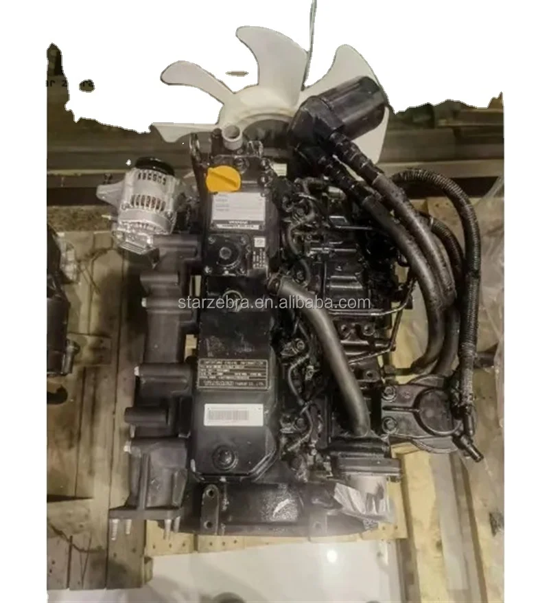 4TNV88-ZMZL TADA высокое качество YANMAR 4TNV88 дизельный двигатель в сборе Электронный впрыск топлива EFI