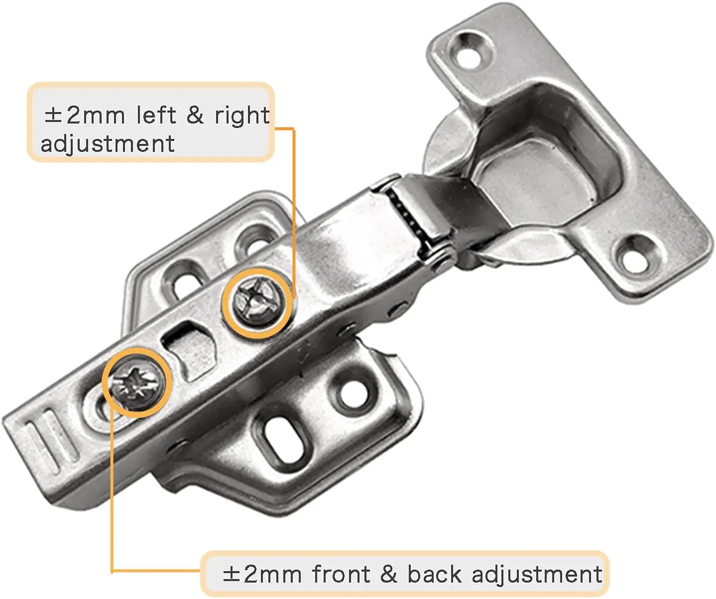 BOKE Top sell Wholesale Furniture Hardware Hinge 35mm Heavy Duty hydraulic Cabinet Hinge Soft Closing Cabinet Door Hinge