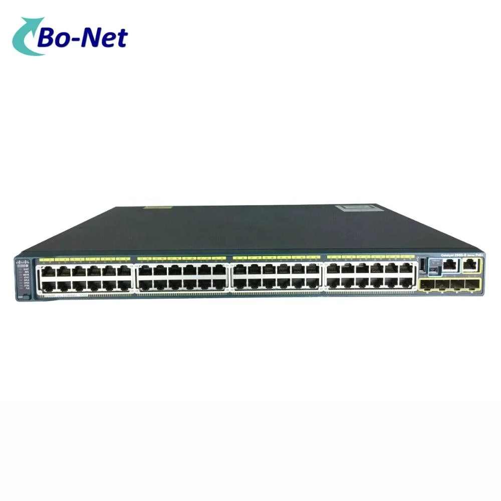 Оригинальный WS-C2960S-48LPS-L Новый/RMA/б/у 2960S 48 GigE PoE 370 4 x SFP LAN базовый коммутатор